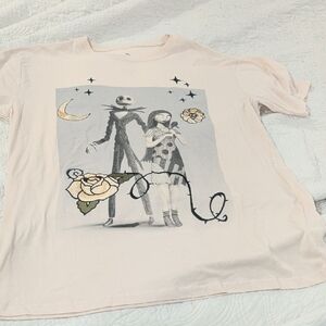 Disney Black and White Nightmare Before Christmas Tee